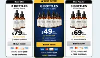 View: Olivaro Drops package options